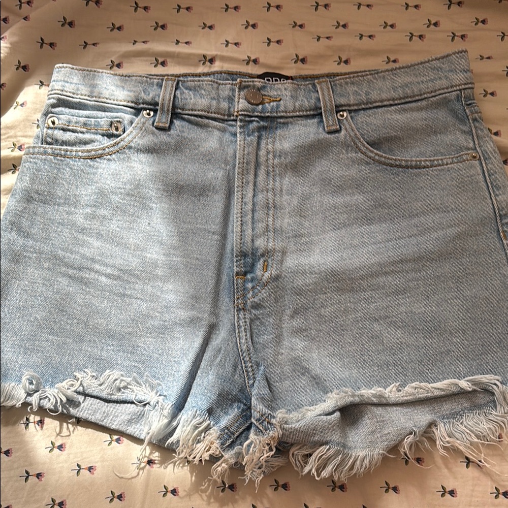 Light Blue Denim Women's Shorts